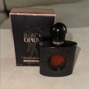 Yves Saint Laurent Black Opium Perfume with Glittering Black Bottle